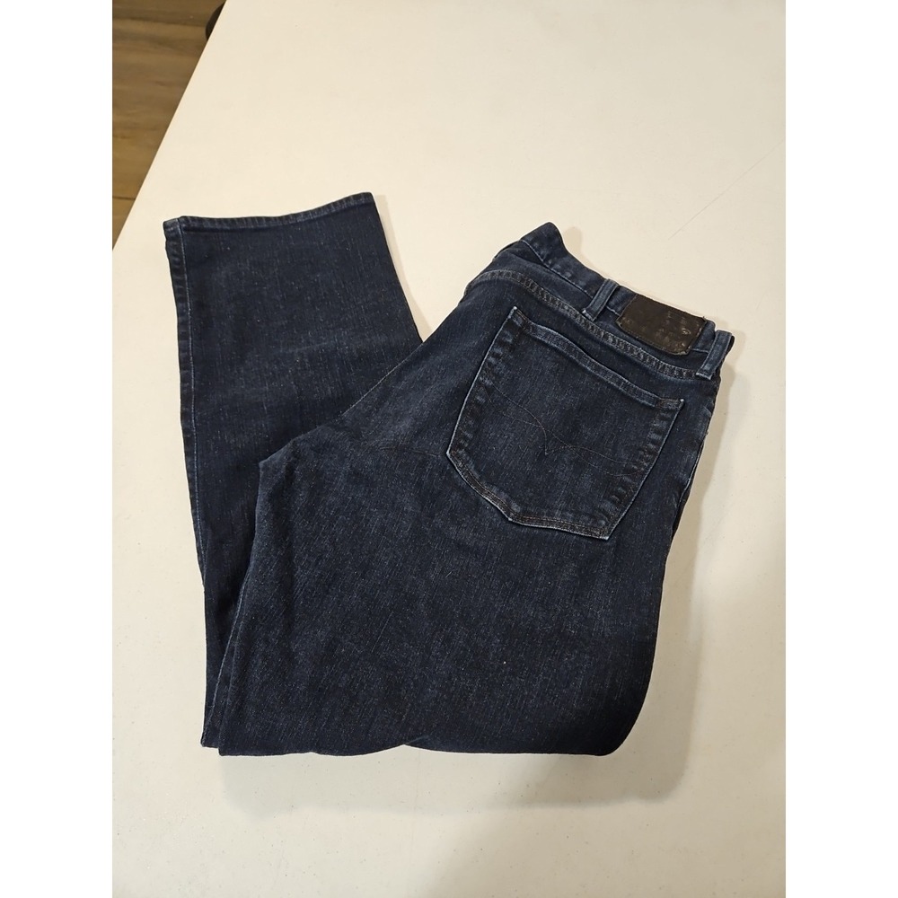 Polo Ralph Lauren Men's Hampton Relaxed Straight 38X30 Dark Casual‎ Denim (1556